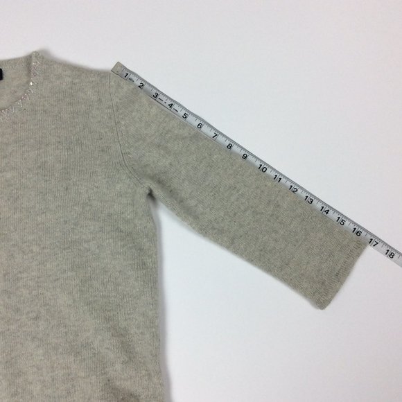 Ann Taylor Cardigan Set Angora Lambswool VTG Blue Label Preppy Old Money S - Picture 12 of 13